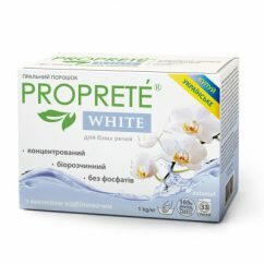 Безфосфатний пральний порошок Proprete «White», 1 кг