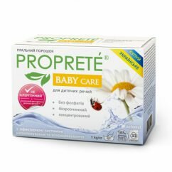 Безфосфатний пральний порошок Proprete «Baby», 1 кг